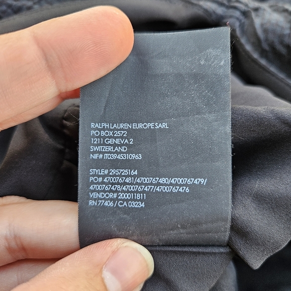 Club Monaco black wide leg jumpsuit with ruched bust size 6 - Picture 9 of 9